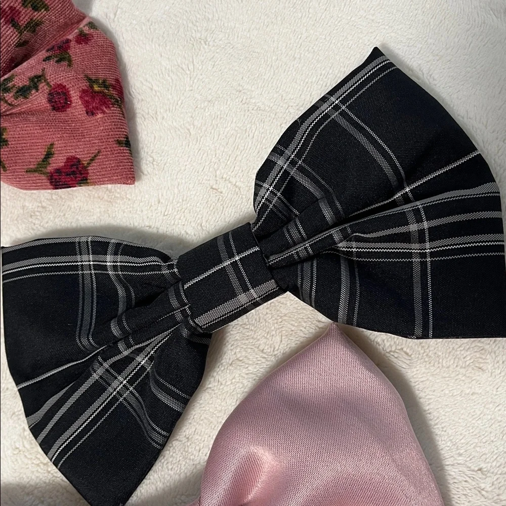 Large Hairbows Bundle Lot Academia Lolita Coquette Kawaii Cottagecore Preppy Bow